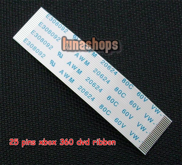 25 pin Lite-On DG-16D4S HOP150X HOP15XX Repair Laser Ribbon Cable for XBox 360 Slim